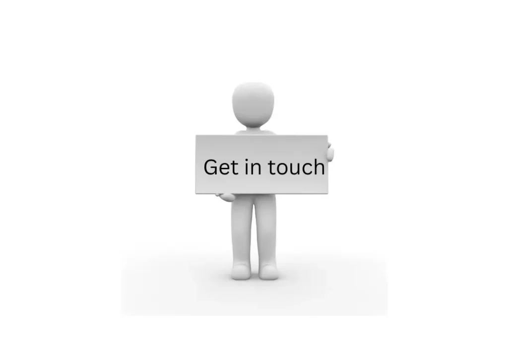 get in touch image